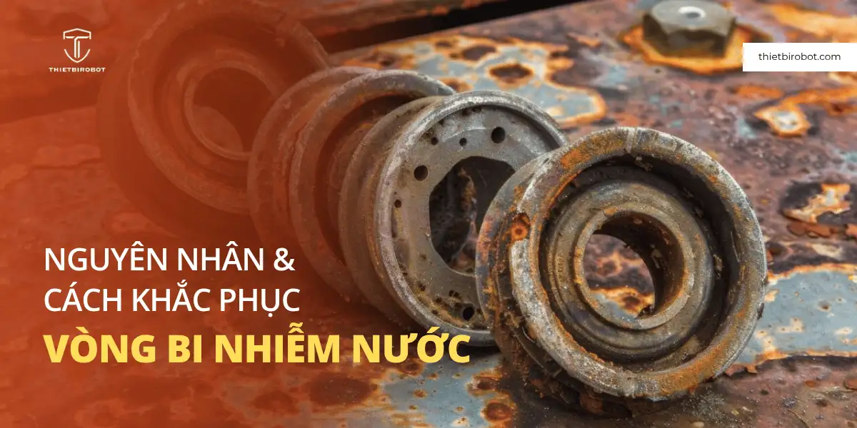 Vòng bi nhiễm nước gây hư hỏng và cách khắc phục hiệu quả