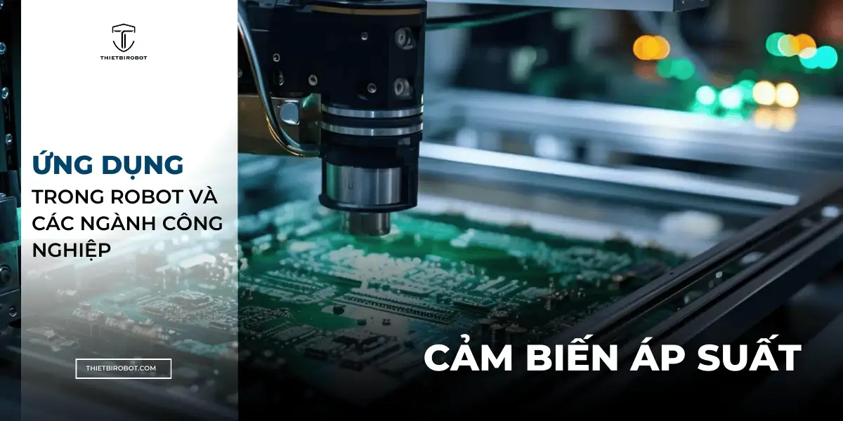 Cảm biến áp suất sử dụng trong robot và các ngành công nghiệp