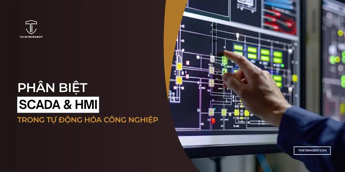 Phân biệt SCADA và HMI trong tự động hóa công nghiệp