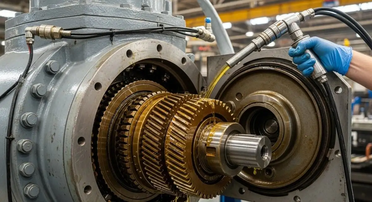 Tổng hợp các điều kiện bôi trơn hộp giảm tốc cần nắm 2 Tổng hợp các điều kiện bôi trơn hộp giảm tốc cần nắm