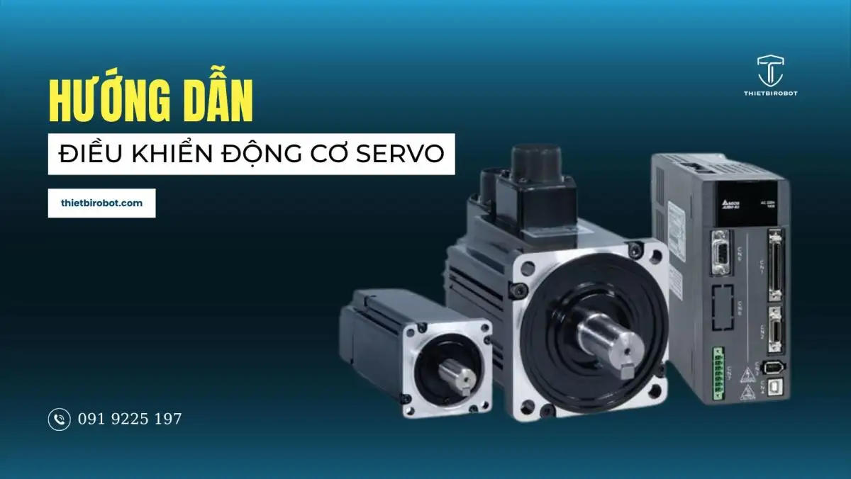 Hướng dẫn cách điều khiển động cơ Servo dễ hiểu