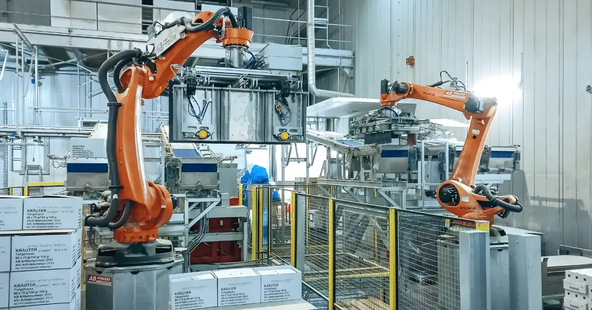 Tổng hợp các thiết bị robot tự động hóa trong sản xuất công nghiệp 2 Thiết bị robot tự động hóa mang lại nhiều lợi ích cho doanh nghiệp sản xuất