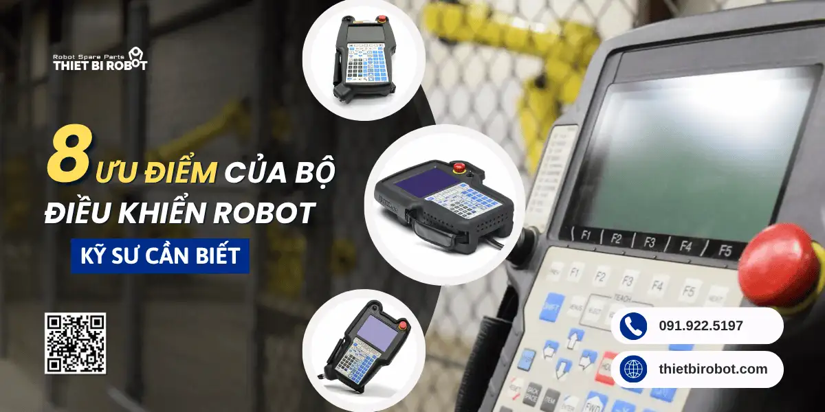 8 ưu điểm của bộ điều khiển robot kỹ sư cần biết
