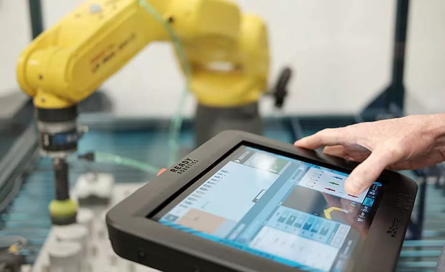 Tay dạy robot hay bảng điều khiển robot cầm tay là gì? 4 Tay dạy robot hay bảng điều khiển robot là gì?