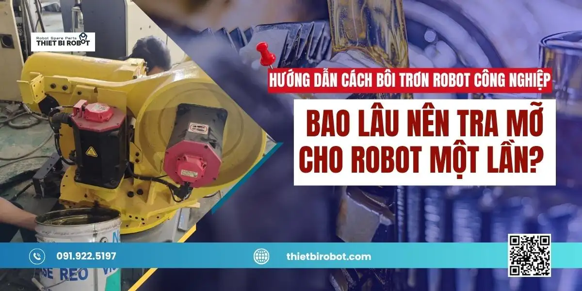 Bao lâu nên tra mỡ cho robot một lần?