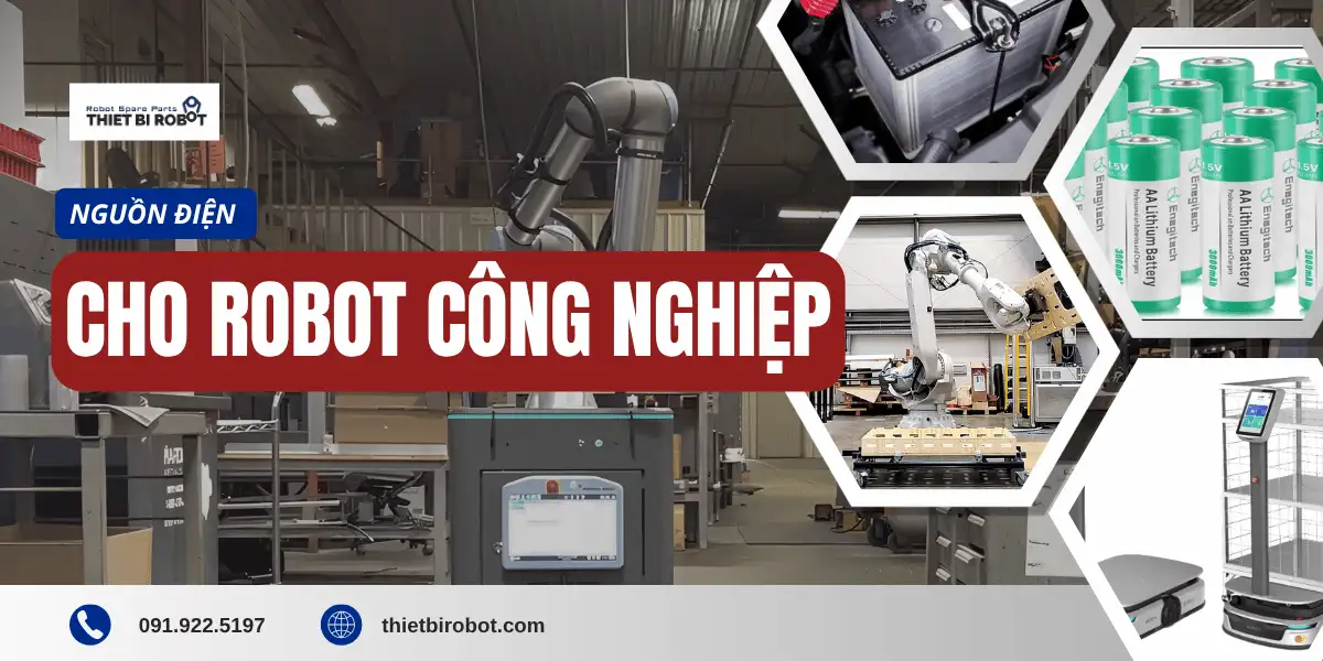 Hiểu về nguồn điện cho robot công nghiệp và robot dịch vụ