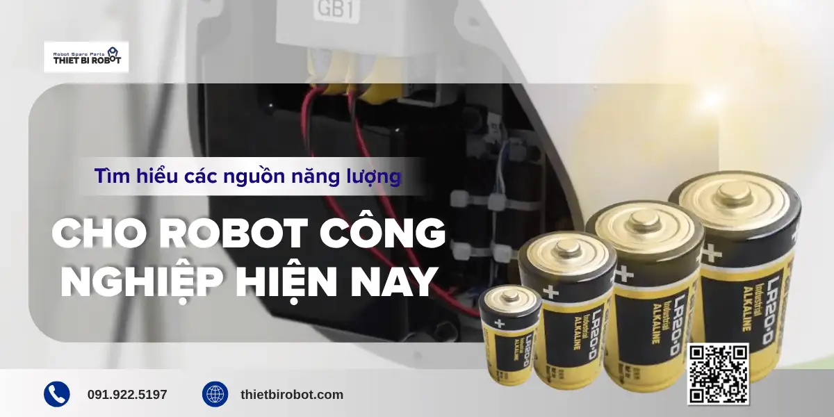 Tìm hiểu các nguồn năng lượng cho robot công nghiệp hiện nay