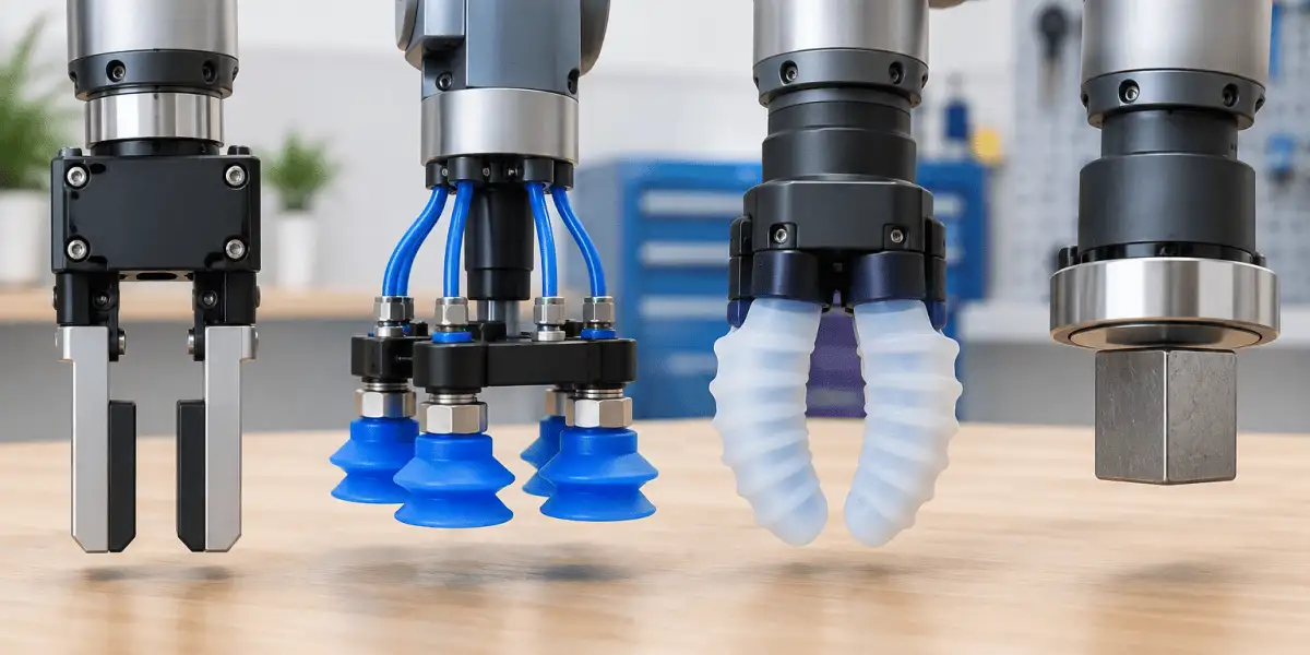 Cách chọn robot gripper phổ biến hiện nay